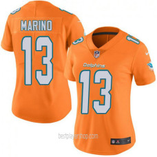 Dan Marino Miami Dolphins Womens Limited Color Rush Orange Jersey Bestplayer